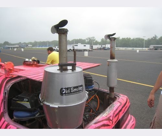 Illustration for article titled It's On: Hemi Saratoga versus Mazda RX-7 Drag Race Grudge Match!